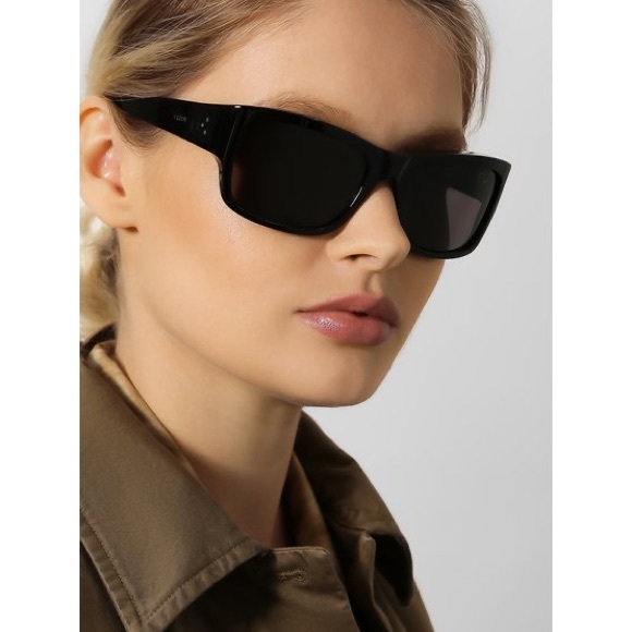 NEW CELINE CL40079I 25N SQUARE WHITE GREEN SUNGLASSES CELINE CL 40079I - Picture 4 of 11